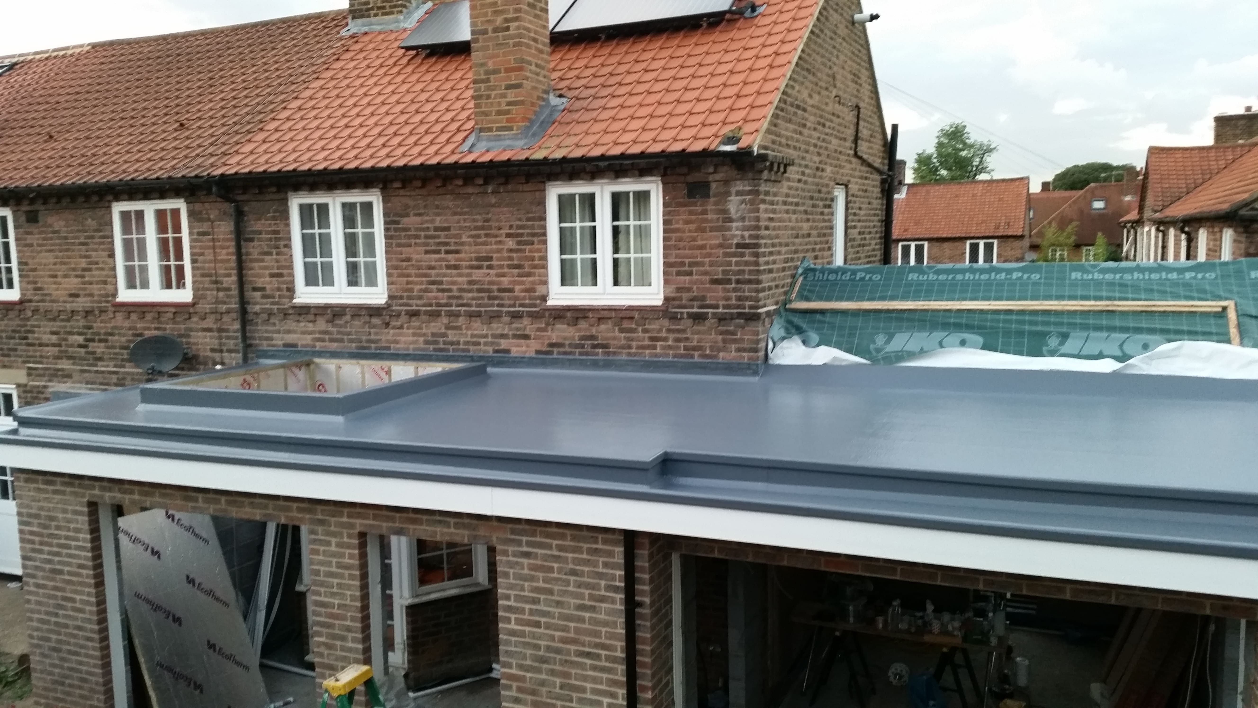 Flat roofing installation and repair services
